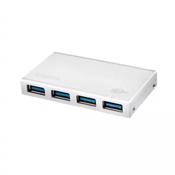 LogiLink UA0421 hub USB 3.0, 4 porte, con alimentatore