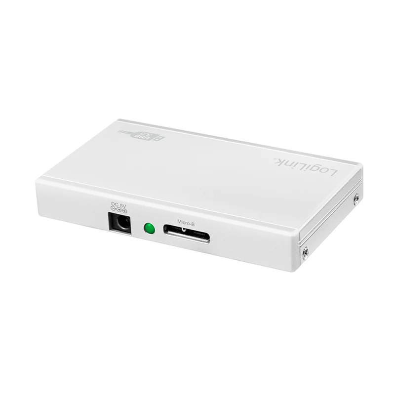 LogiLink UA0421 hub USB 3.0, 4 porte, con alimentatore