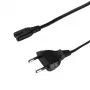 LogiLink CP192 cavo di alimentazione, CEE 7/16 a IEC C7, nero, 1 m