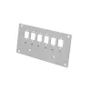 LogiLink FB5002 pannello frontale per fibra ottica, 6 LC-D / 6 SC-S, per cassetto di giunzione
