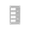 LogiLink FB5003 pannello frontale in fibra ottica 12 LC-D / 12 SC-S per distributore di giunzioni