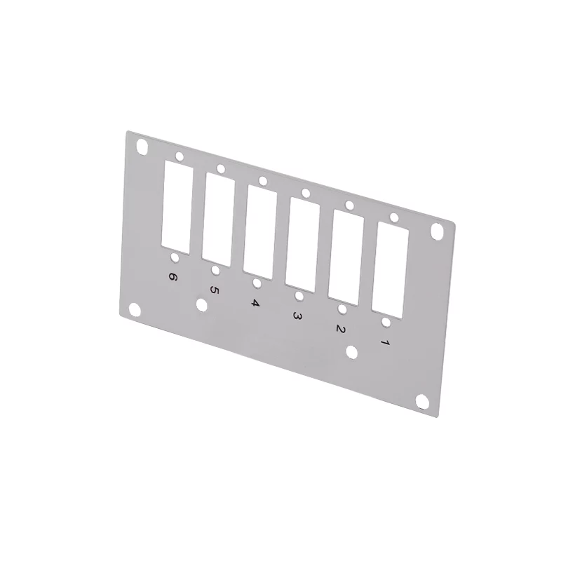 LogiLink FB5004 pannello frontale in fibra ottica 6 SC-D / 6 LC-Q per distributore di giunzioni