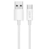 LogiLink CU0319 cavo USB 2.0 Type-C, A/M a C/M, 480 Mbps, 60 W, nylon, bianco, 0,15 m