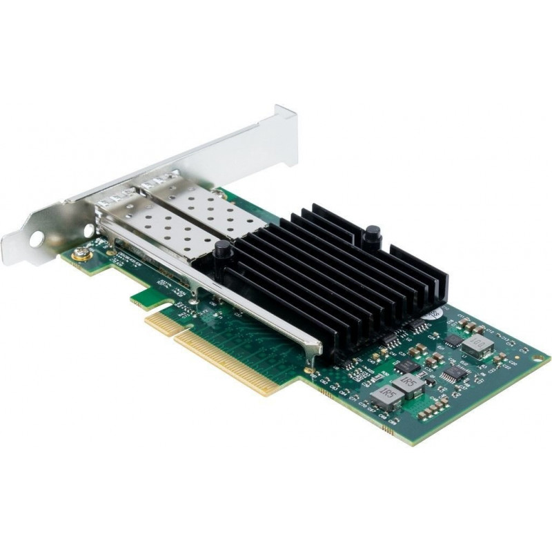 Inter-Tech ST-723 scheda di rete, PCIe x8, doppia porta SFP+, 10 Gbit/s