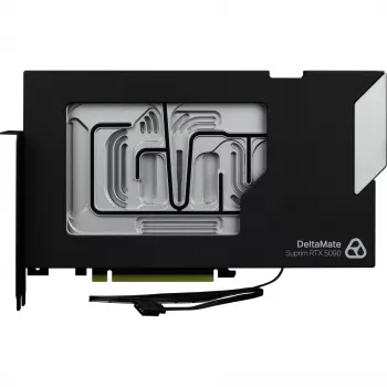 Thermal Grizzly DeltaMate blocco ad acqua per GPU Suprim 5090, nero/argento