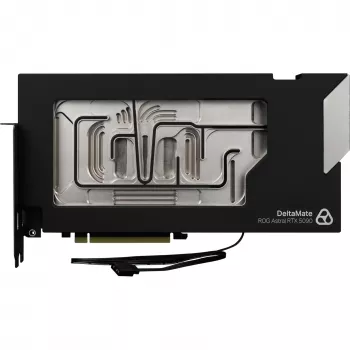Thermal Grizzly DeltaMate blocco ad acqua per GPU ROG Astral RTX 5090, nero/argento