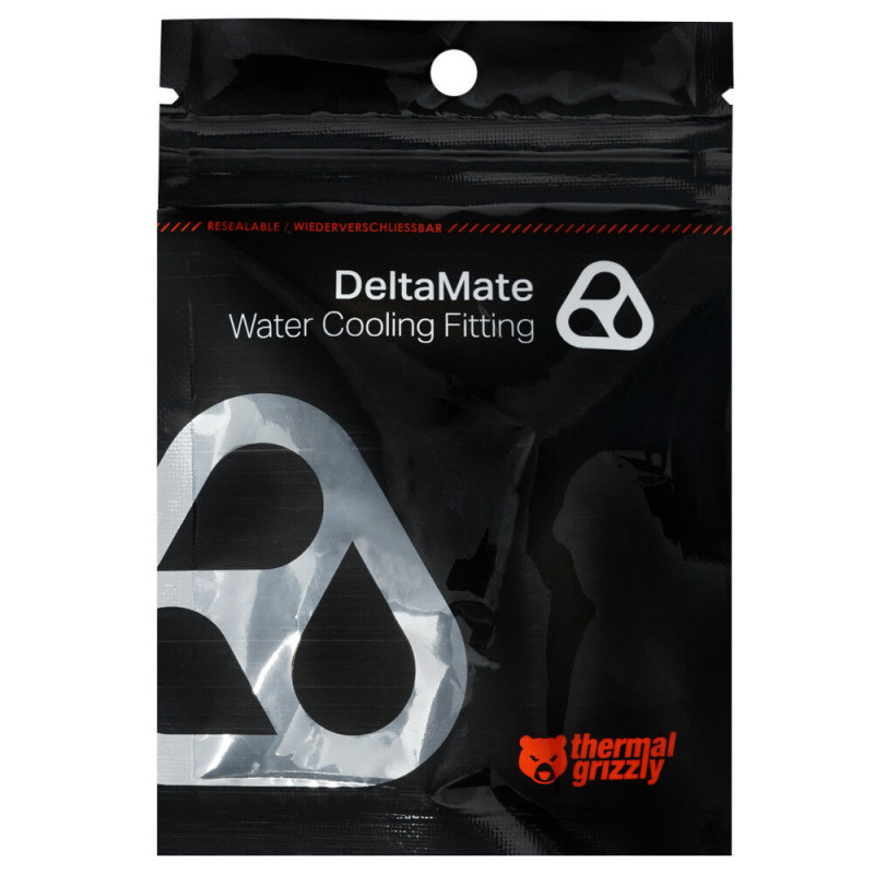 Thermal Grizzly DeltaMate TG-DM-QDC-0010 raccordo rapido, maschio, M, nero