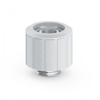 Bitspower Artemis BPM-ATCPF-CC3-SL raccordo dritto, filetto maschio G1/4 per tubo 16/10 mm, argento sabbiato