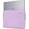 Targus TBS98207GL custodia in neoprene per laptop da 13 pollici, viola