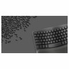 Logitech Wave Keys 920-012289 tastiera ergonomica wireless, 2,4 GHz / Bluetooth, layout svizzero (CH), grafite