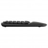 Logitech Wave Keys 920-012289 tastiera ergonomica wireless, 2,4 GHz / Bluetooth, layout svizzero (CH), grafite