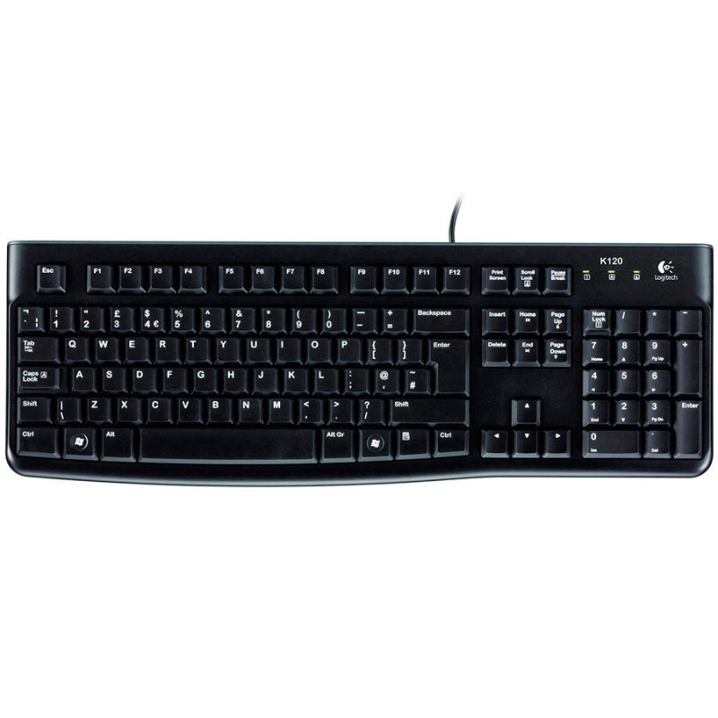 Logitech K120 920-002487 tastiera USB, layout estone