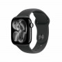 Apple Watch Series 11 smartwatch 5G, cassa in alluminio da 42 mm, S/M, nero, MF834QL/A