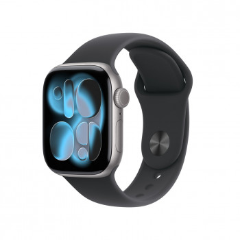 Apple Watch Series 11 smartwatch 5G, cassa in alluminio da 42 mm, S/M, grigio, MF8A4QL/A
