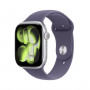 Apple Watch Series 11 MFCR4QL/A smartwatch, 46 mm, alluminio, GPS + Cellular 5G, argento, M/L