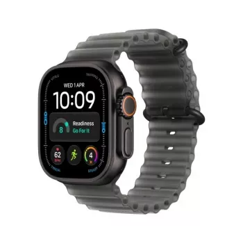 Apple Watch Ultra 4 smartwatch, GPS + Cellular, 49 mm, nero, Ocean nero traslucido