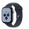 Apple Watch Series 12 orologio smart, GPS + Cellular, 42 mm, cassa in ceramica blu notte, cinturino sport blu navy M/L