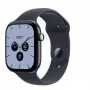 Apple Watch Series 12 orologio smart, GPS + Cellular, 42 mm, cassa in ceramica blu notte, cinturino sport blu navy M/L