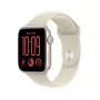 Apple Watch SE 3 orologio smart, GPS + Cellular, 44 mm, cassa in alluminio galassia, cinturino sport sabbia S/M