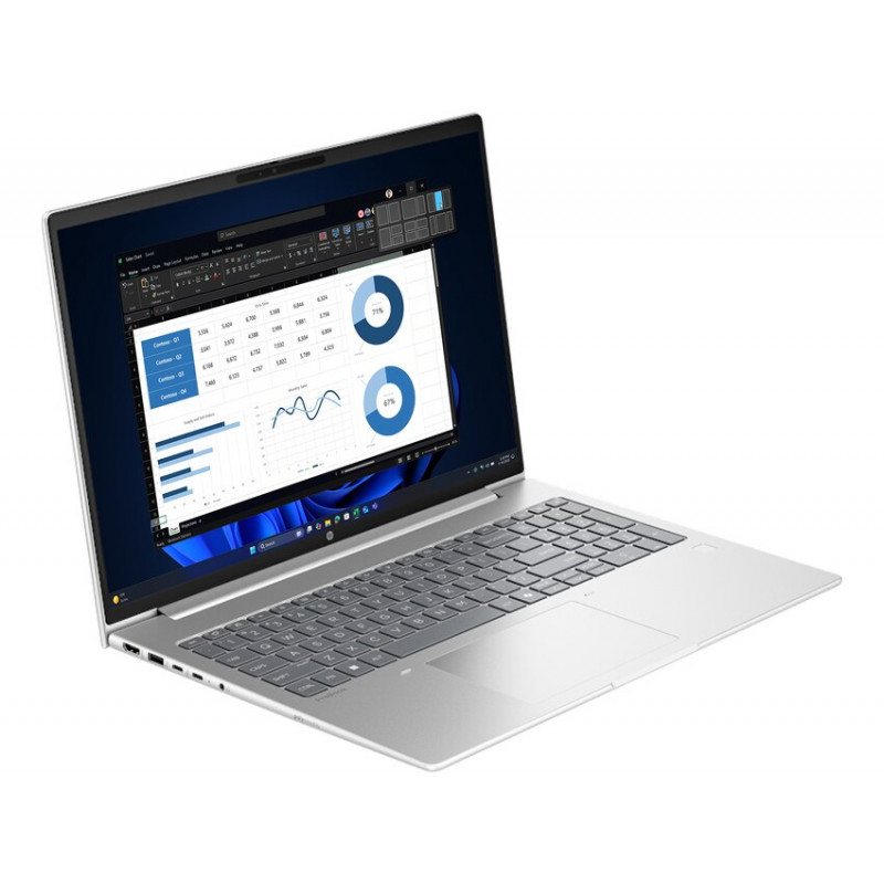 HP ProBook 4 G1i 16 notebook (ricondizionato), Core Ultra 7 255U, 16 GB RAM, SSD da 512 GB, 16″ WUXGA, Windows 11 Pro