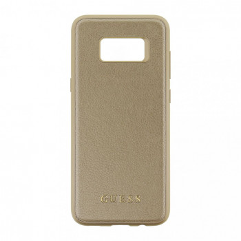 Guess GUHCS8LIGLGO custodia rigida per Samsung Galaxy S8 Plus (G955), oro