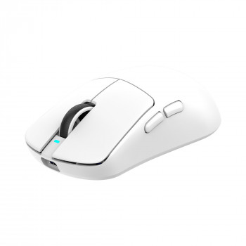 White Shark BORS-W WGM-5021 mouse da gaming wireless, 12000 DPI, nero