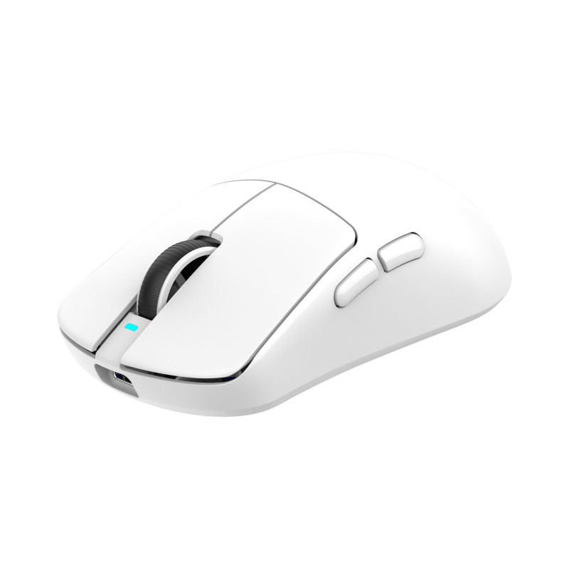 White Shark BORS-W WGM-5021 mouse da gaming wireless, 12000 DPI, nero