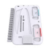 White Shark KIMURA PRO PS5 base di raffreddamento con 2 docking di ricarica, bianca