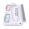 White Shark KIMURA PRO PS5 base di raffreddamento con 2 docking di ricarica, bianca