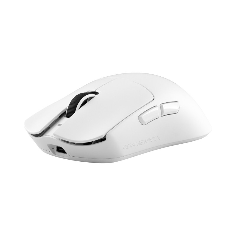 White Shark AGAMEMNON WGM-9012 mouse da gaming, bianco
