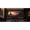 Reflecta CineHome ALR UST 82551 schermo per proiezione incorniciato, 223x126 cm, 16:9
