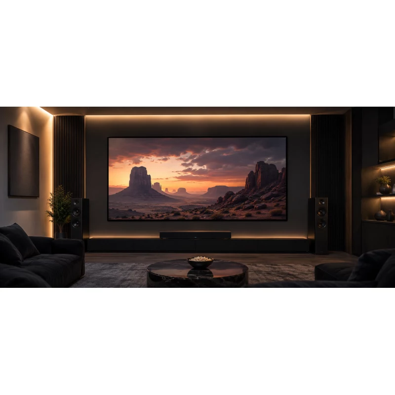 Reflecta CineHome ALR UST 82551 schermo per proiezione incorniciato, 223x126 cm, 16:9