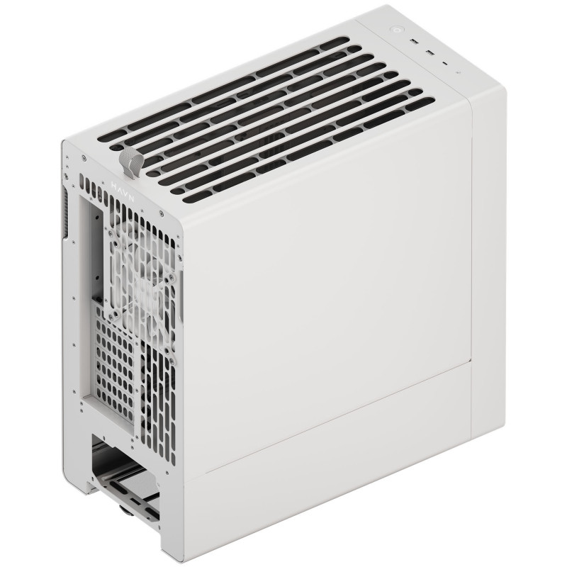 HAVN BF 360 Flow Solid case per PC, Midi Tower, E-ATX, bianco