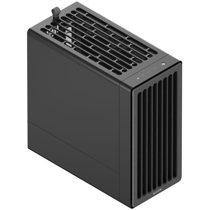 HAVN BF 360 Flow Solid case per PC, Midi Tower, E-ATX, nero