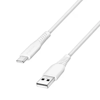 LogiLink CU0254 cavo USB 2.0 da USB-C a USB-A, 480 Mbps, 15 W, bianco, 2 m