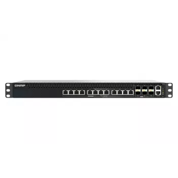 Switch di rete QNAP QSW-M5218P-6F12T gestito L3 PoE, 12 x 10G Ethernet RJ-45, rack 1U