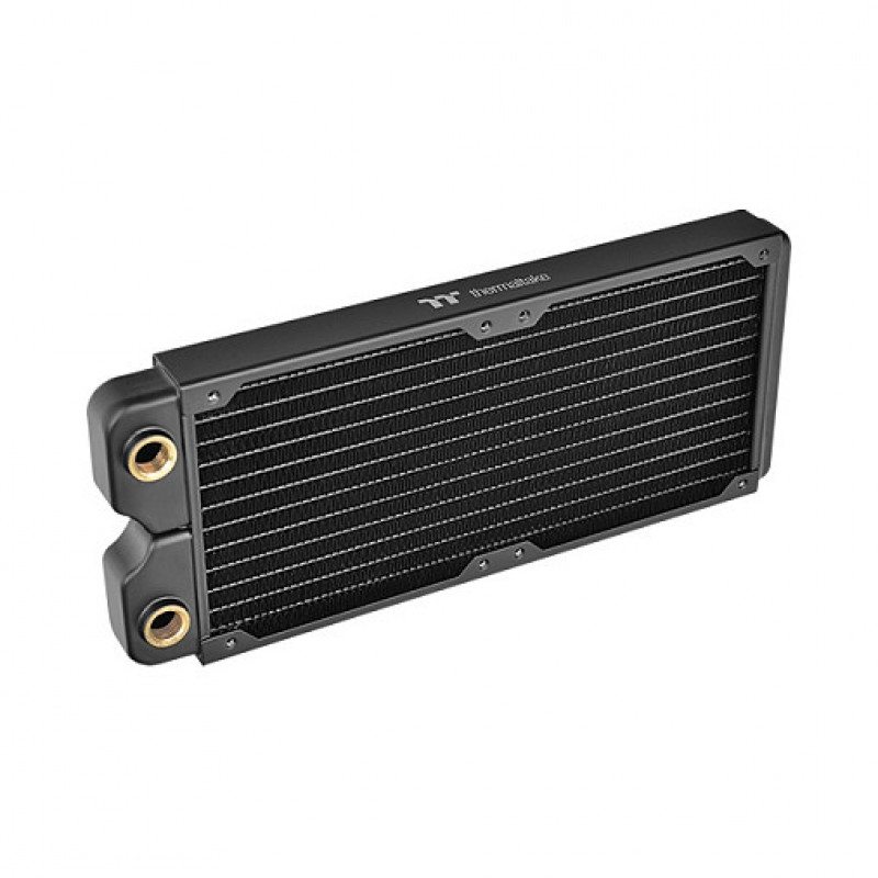 Thermaltake Pacific TOUGH C240 CL-W305-CU12BL-A kit di raffreddamento a liquido, liquido refrigerante trasparente, 12 cm, nero