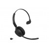 Jabra Evolve3 45 MS Mono cuffie con microfono e Link 390c, sovraurali, Bluetooth, nere