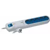 Lestar LF 2001A ciabatta con protezione da sovratensioni, 3 prese, 5 m, grigia