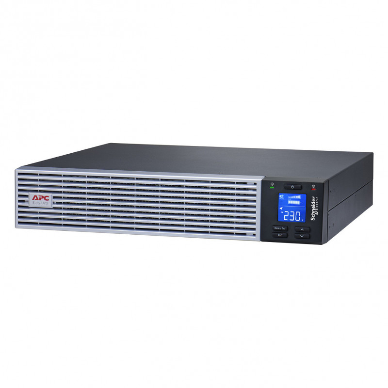 APC Easy UPS On-Line SRVL1KRIRK gruppo di continuità, 1000 VA / 900 W, Li-Ion, rack 2U, con kit guide