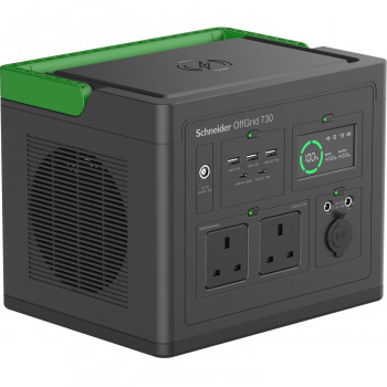 APC Schneider OffGrid 730 PPS730-UK stazione di alimentazione portatile, 738 Wh, prese UK