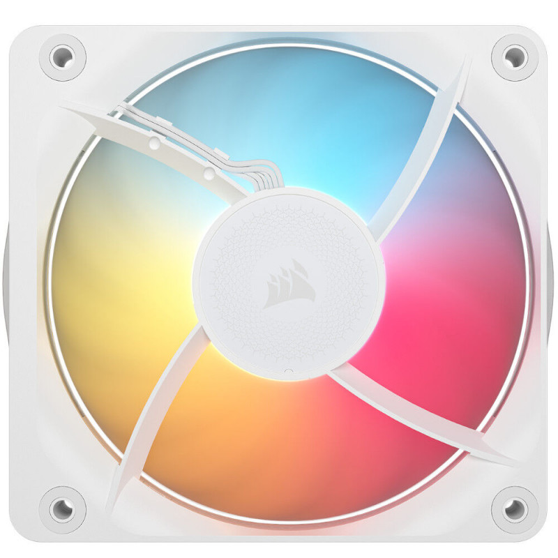 Corsair iCUE LINK RX120 II RGB ventola PWM CO-9051058-WW, 120 mm, singola, bianca