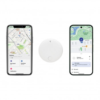 XD Design FindMate Dual RCS localizzatore P301.6203, Apple Find My e Android Find Hub, IPX5