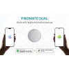 XD Design FindMate Dual RCS localizzatore P301.6203, Apple Find My e Android Find Hub, IPX5
