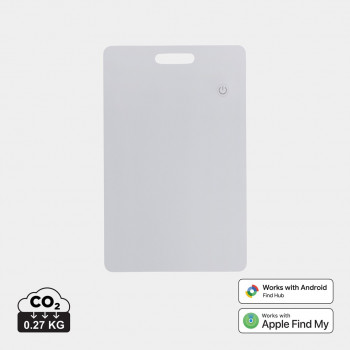 XD Design Connects FindIt Dual RCS localizzatore in formato carta per portafoglio, Apple Find My e Android Find Hub, P301.6403
