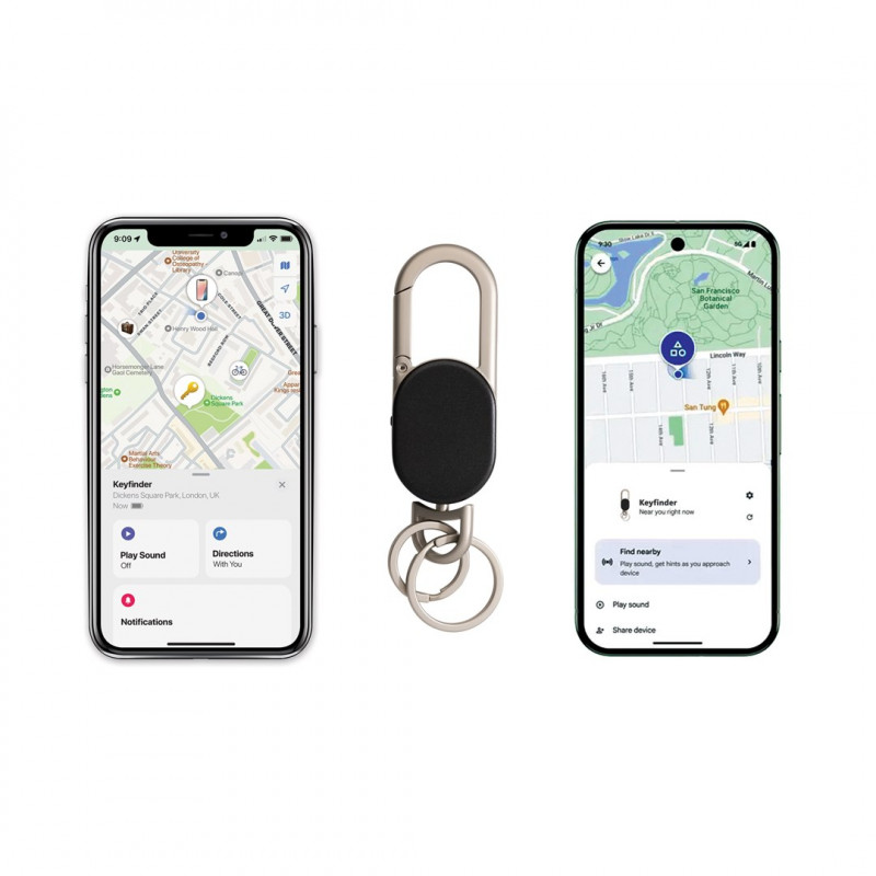 XD Design Connects Keyfinder Dual localizzatore per chiavi, Apple e Android Find, P301.1601