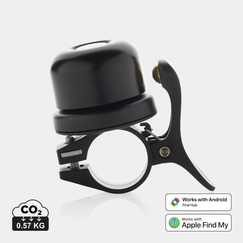 XD Design Connects Bike Finder Dual campanello per bici con localizzatore, Apple e Android Find, IPX6, P301.1401