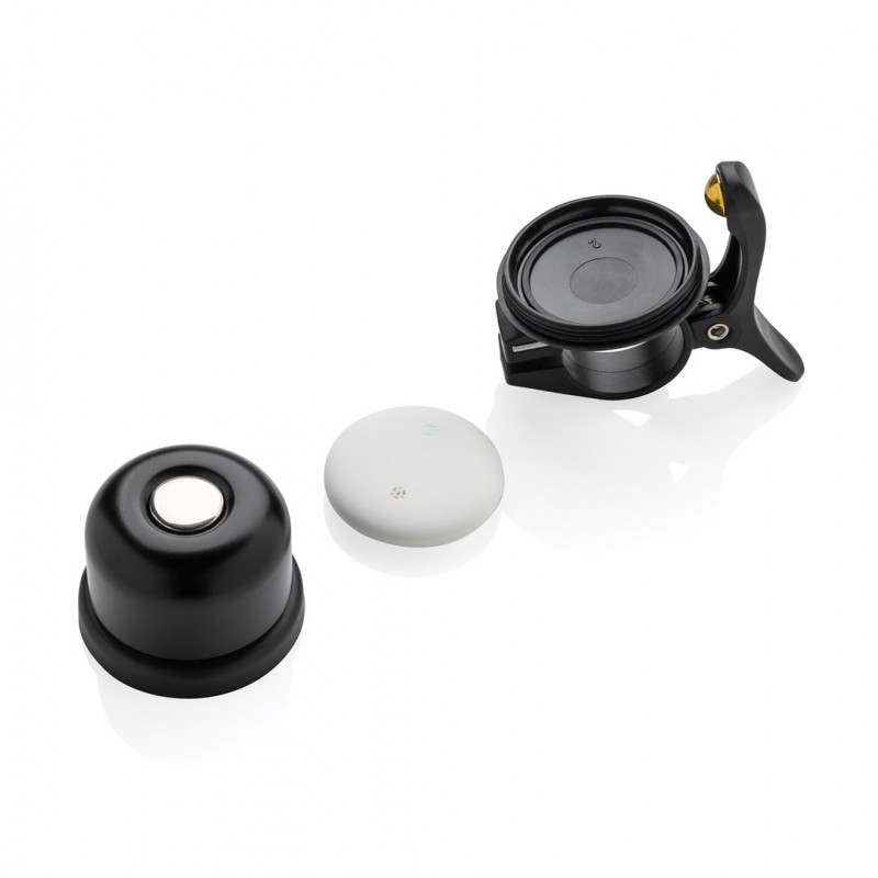 XD Design Connects Bike Finder Dual campanello per bici con localizzatore, Apple e Android Find, IPX6, P301.1401