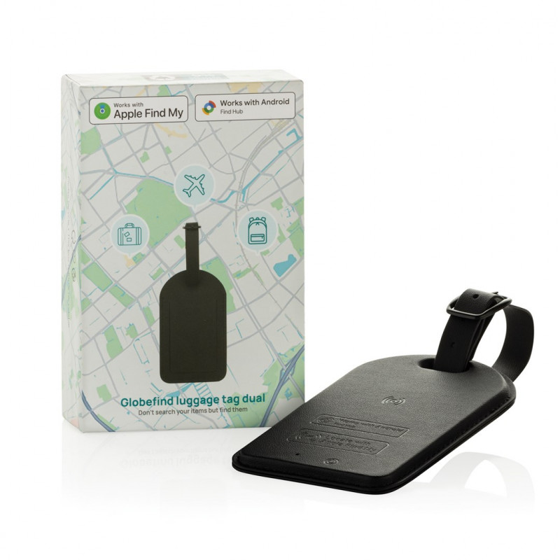XD Design Connects Globefind Dual RCS localizzatore per bagagli, Apple e Android Find, P301.5701