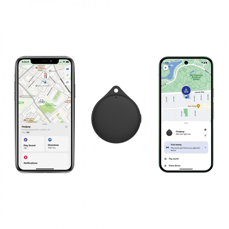 XD Design Connects Findpop Dual localizzatore, Apple e Android Find, IPX5, P301.1701